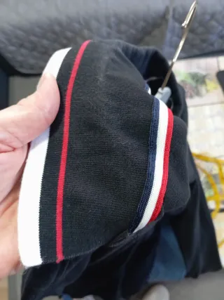 Polo Tommy Jeans Hombre Negro