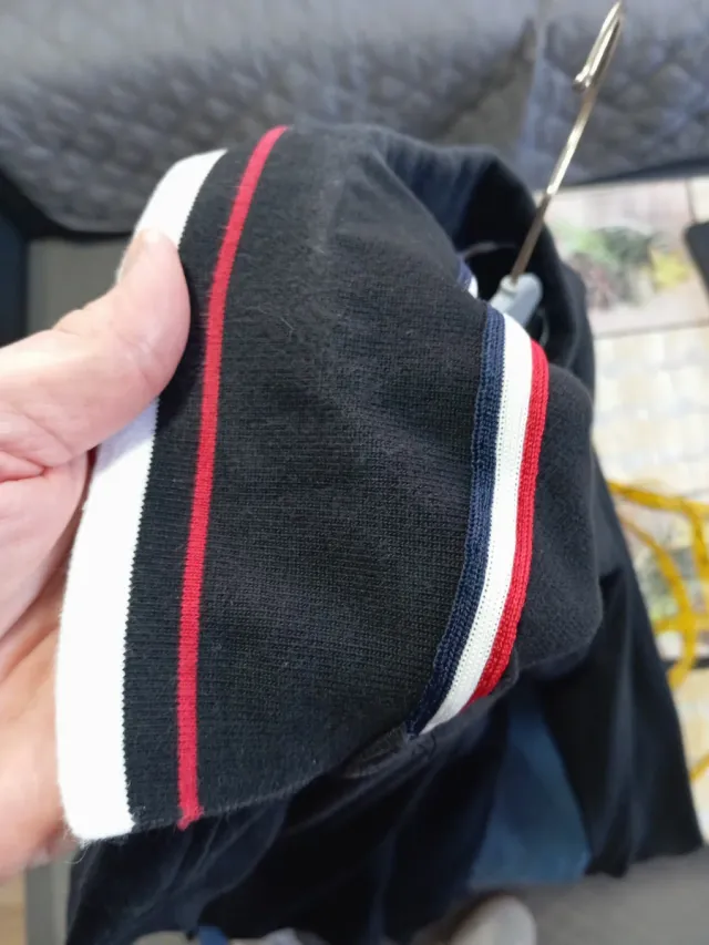 Polo Tommy Jeans Hombre Negro