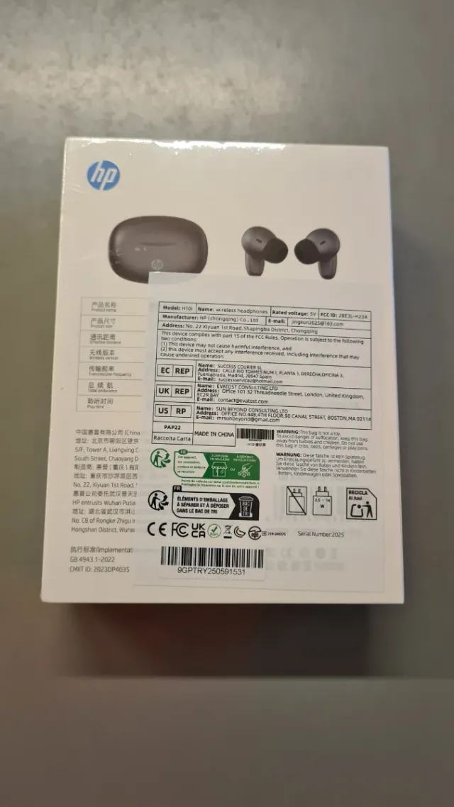 Cuffie Wireless HP True