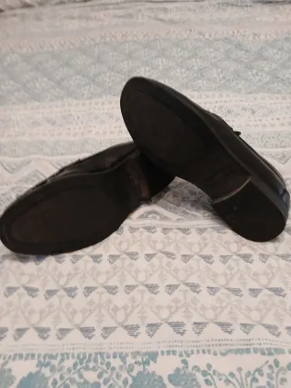 Mocasines negros hombre