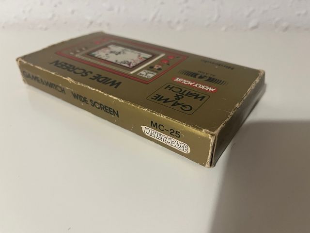 Nintendo Game & Watch Mickey Mouse Caja y manual