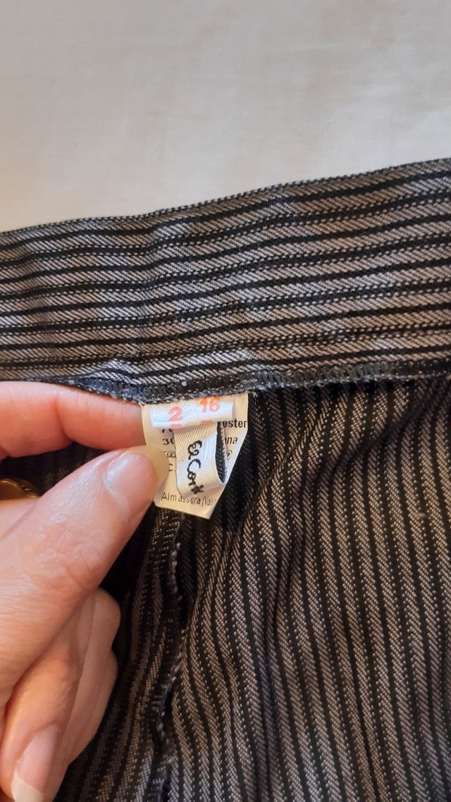 Pantalón fallero T16 El Corte Inglés
