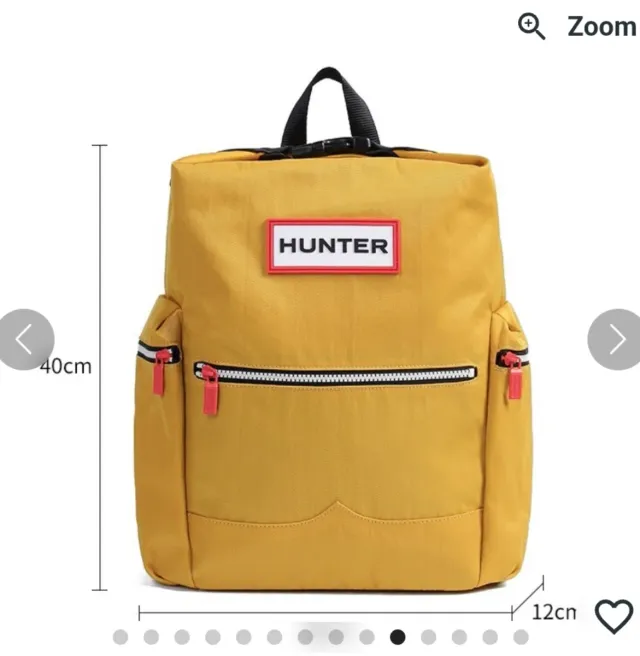Mochila Hunter Amarilla Nueva