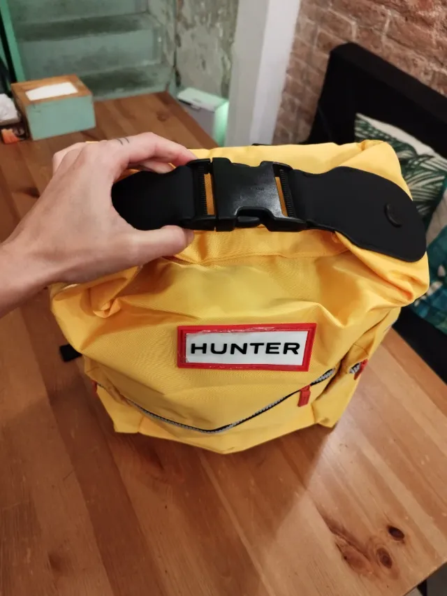 Mochila Hunter Amarilla Nueva