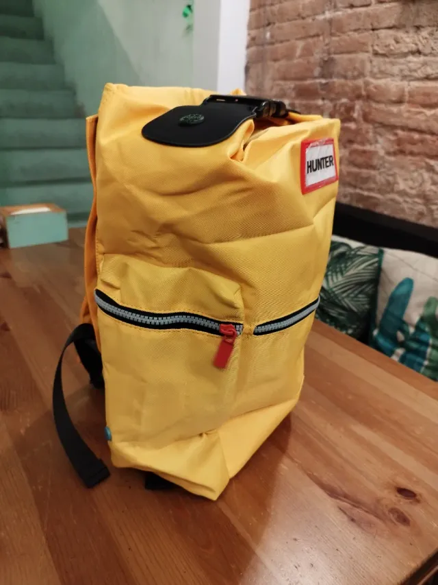 Mochila Hunter Amarilla Nueva
