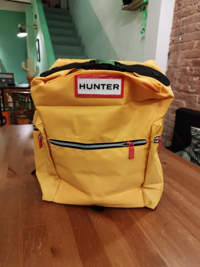 Mochila Hunter Amarilla Nueva