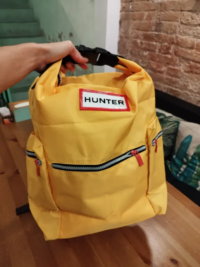 Mochila Hunter Amarilla Nueva