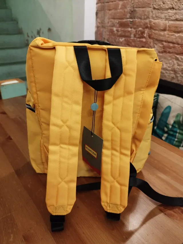 Mochila Hunter Amarilla Nueva
