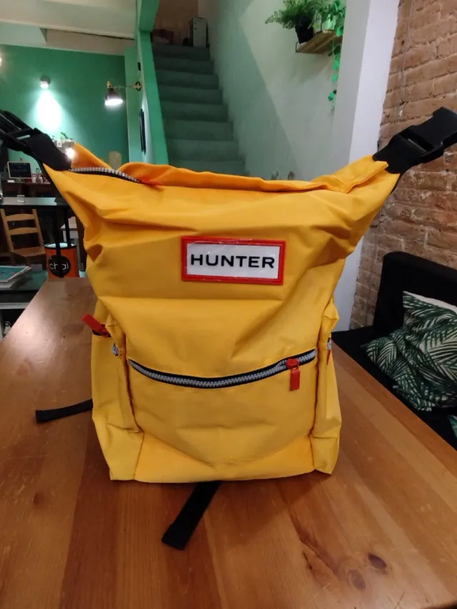 Mochila Hunter Amarilla Nueva