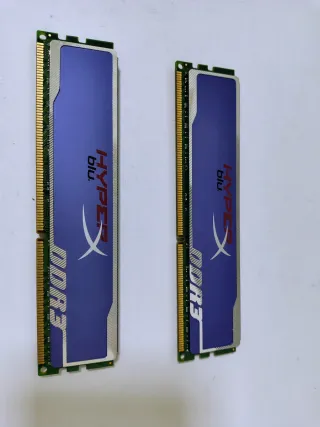 Memoria RAM DDR3 Kingston 8GB Hyper Blu