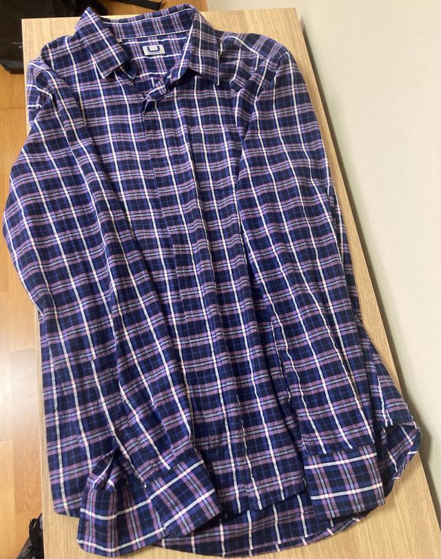 Camisa de cuadros para hombre