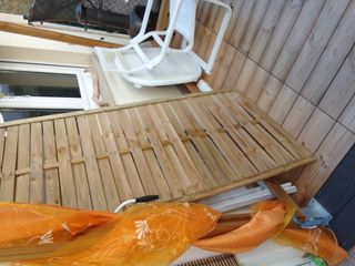 Listones, paneles madera y suelo