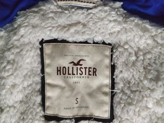 Abrigo Hollister Mujer Talla S Azul
