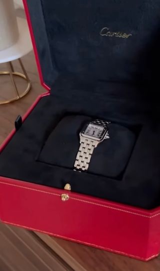 Reloj Cartier Panthère Plata
