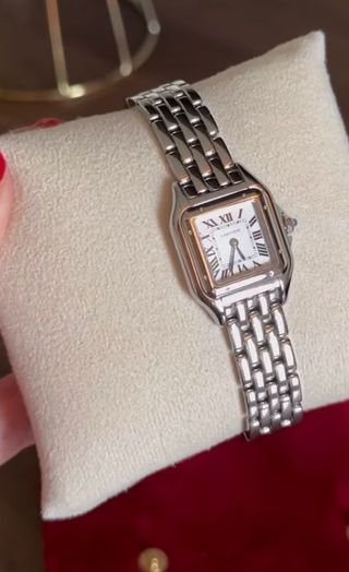 Reloj Cartier Panthère Plata