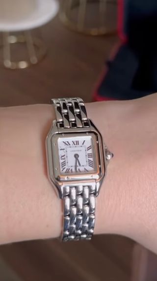 Reloj Cartier Panthère Plata