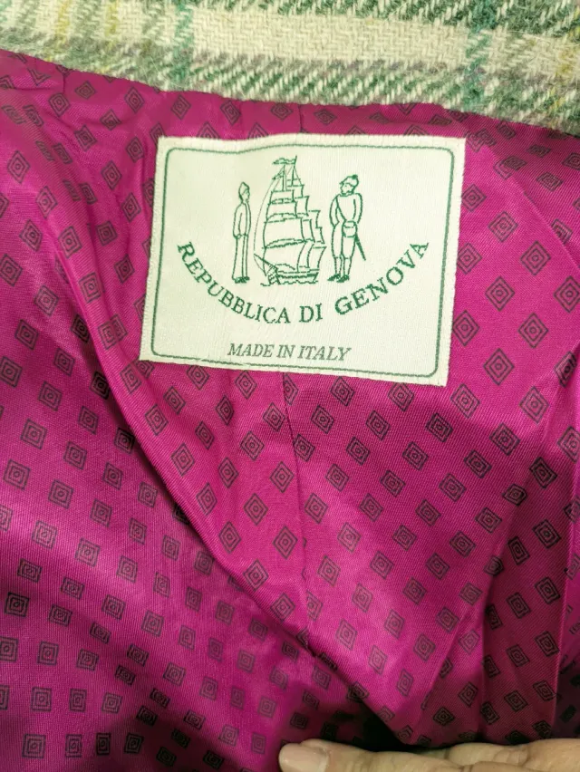 Giacca scozzese donna Republica 48 Blazer/Giacca