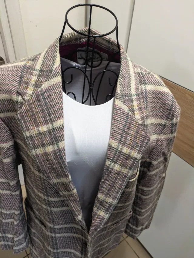 Giacca scozzese donna Republica 48 Blazer/Giacca