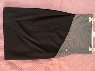 Vestito donna nero e grigio