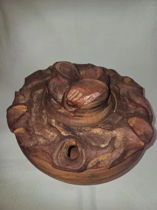 Grolla in legno Val d'Aosta