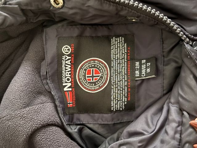 Plumas Geographical Norway Azul/Rojo