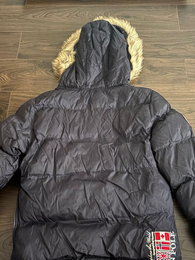 Plumas Geographical Norway Azul/Rojo