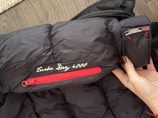 Plumas Geographical Norway Azul/Rojo