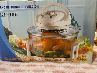 Plancha de vapor vertical negra+Horno Convencional