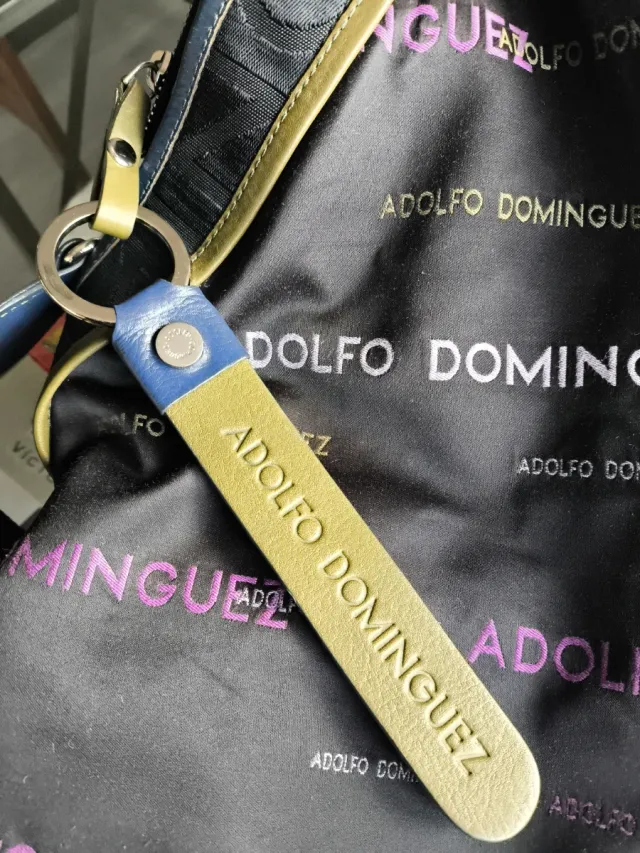 Bolso Adolfo Dominguez Negro Piel