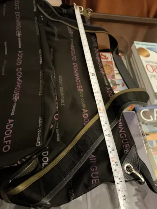 Bolso Adolfo Dominguez Negro Piel