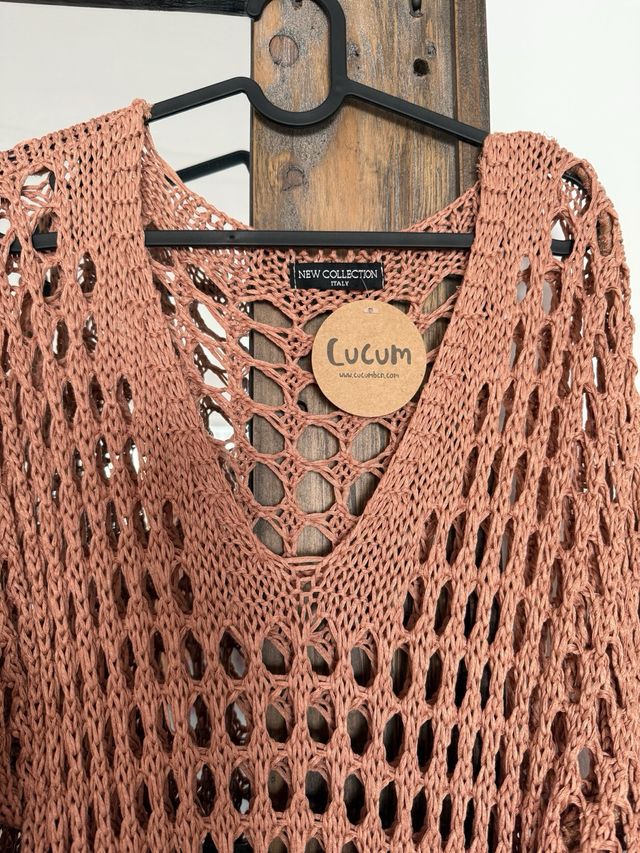 Vestido punto New Collection Talla Única