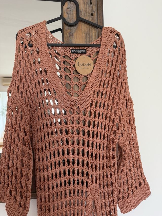 Vestido punto New Collection Talla Única