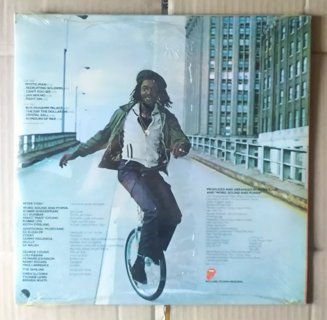 Peter Tosh Mystic Man Vinile LP 1979 Nuovo Sigilla