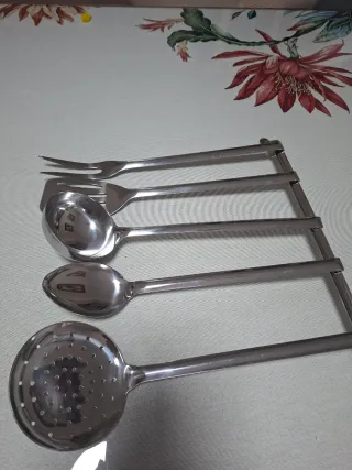 Set accessori cucina in acciaio inossidabile