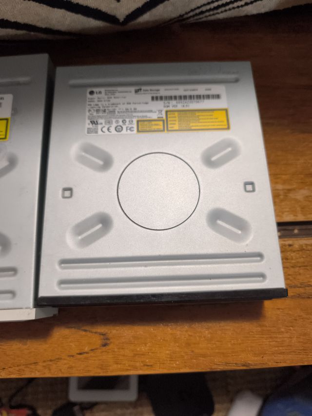 2 Leitor Gravador LG DVD CD