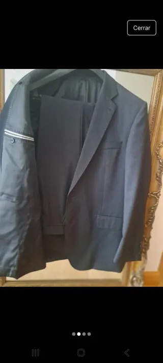 Traje de caballero negro