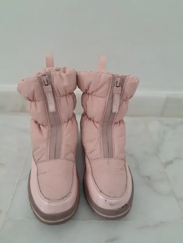 Botas de invierno Xti rosas y grises