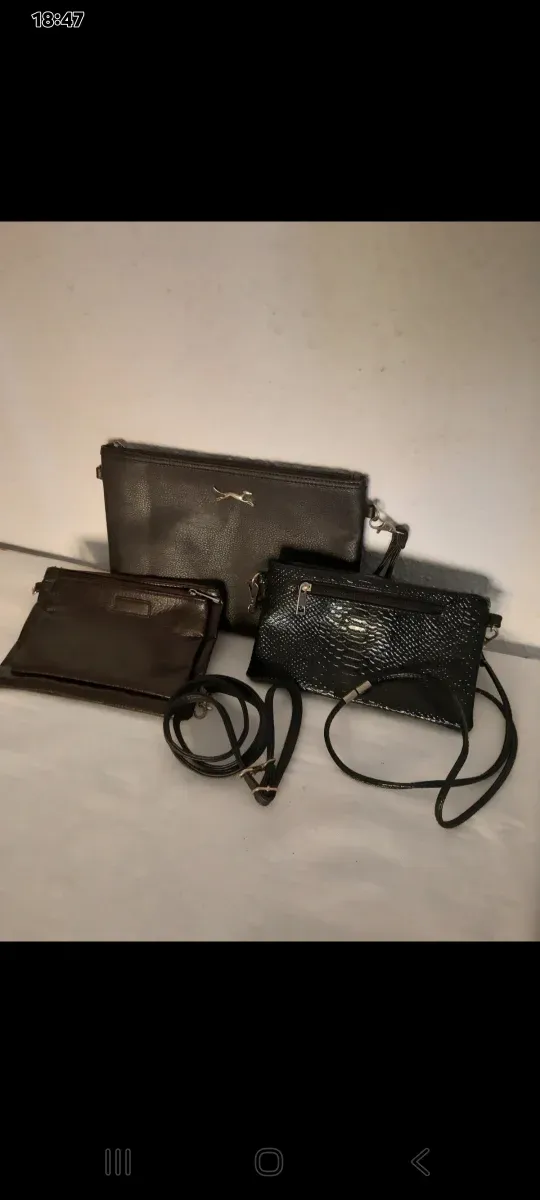 Lote 3 bolsos de mano