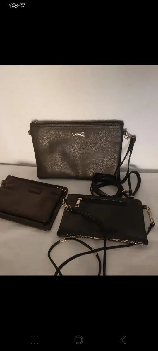 Lote 3 bolsos de mano