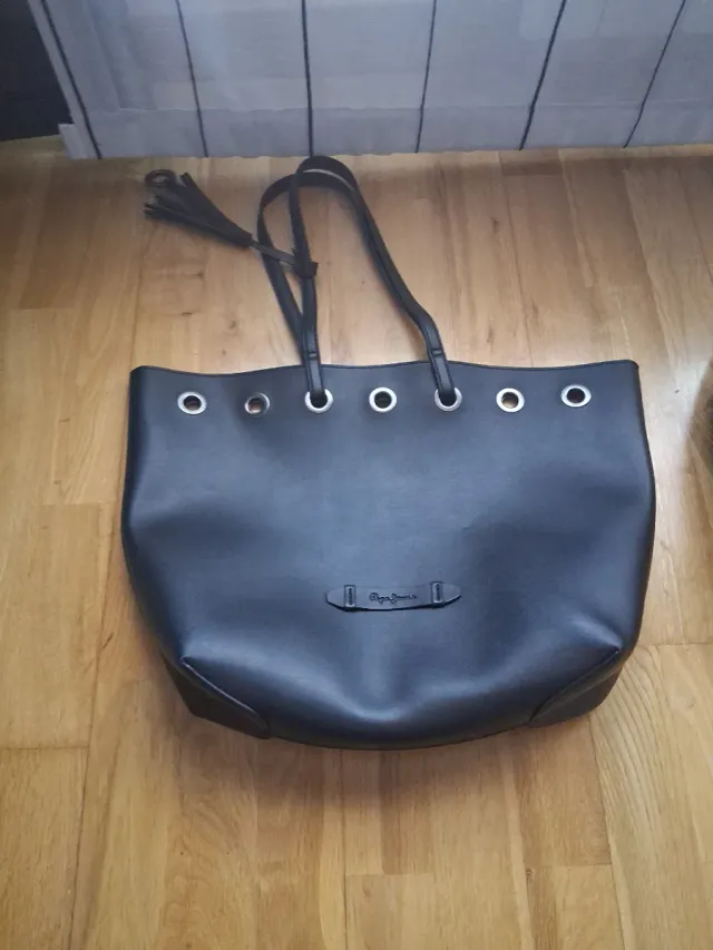 Borsa e trousse Pepe Jeans nero