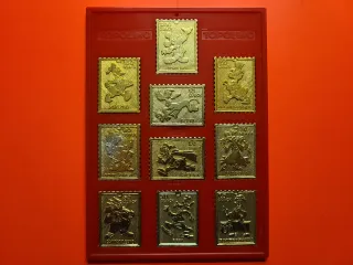 FRANCOBOLLI METALLICI -  TOPOLINO OPERAZIONE QUACK