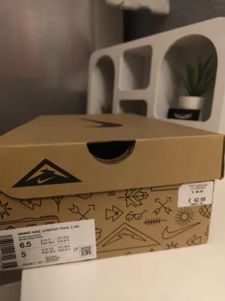 Zapatillas Nike Trail Running Naranja/Marrón