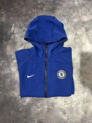 Felpa Nike Tech Chelsea Blu