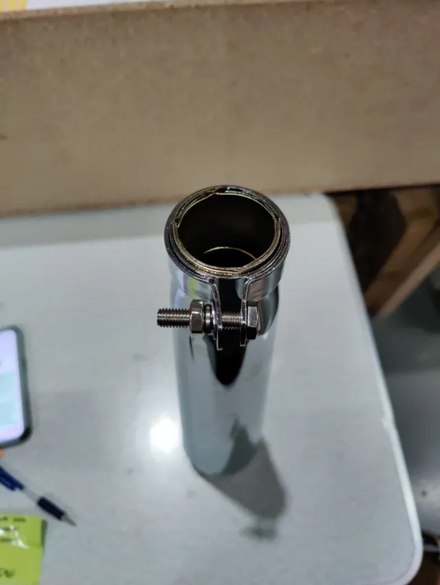 Escape Moto Megatón Custom Cromado