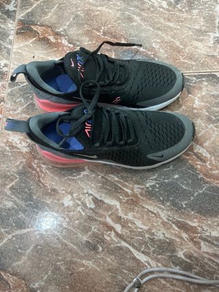 Zapatillas Nike Air Max 270 Mujer Negras Rosas