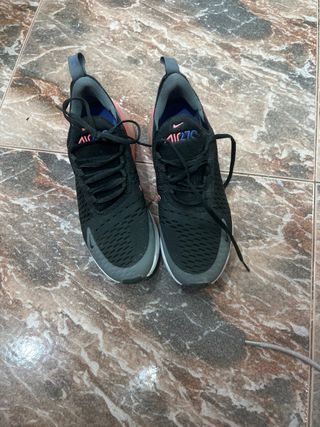 Zapatillas Nike Air Max 270 Mujer Negras Rosas