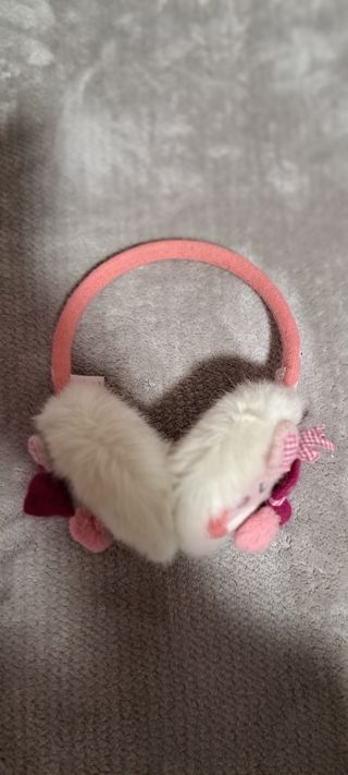 Orejeras de niña con diseño de unicornio.Sin usar