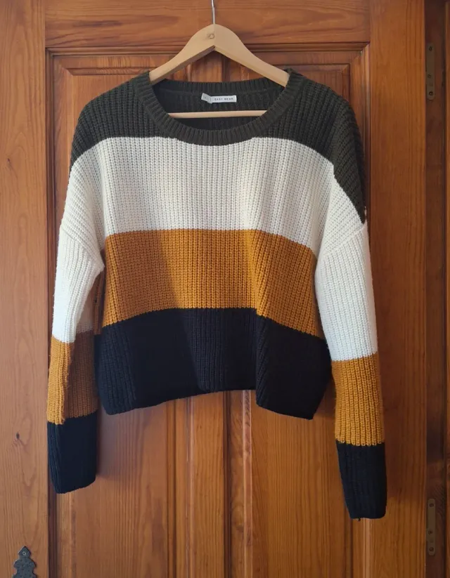 Jersey de rayas Eazy Wear talla M