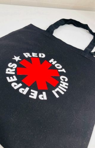 Bolsa Tote Red Hot Chili Peppers Negra
