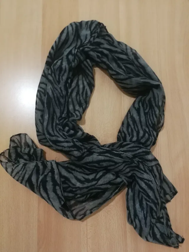 Foulard viscosa animalier